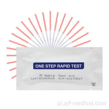 Test anty -kiły pełny pasek krwi